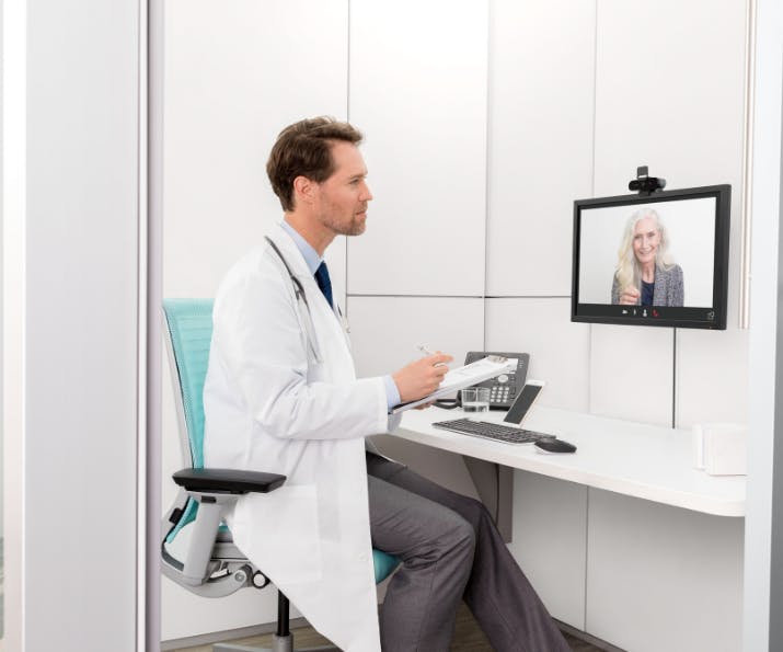Doctor on Video Call