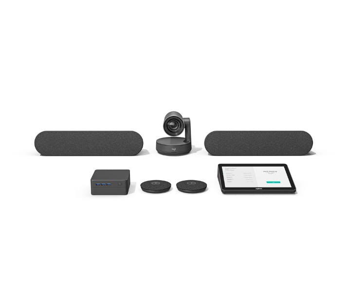 Logitech Rally Conference Camera with Tap, Logi Dock, and Speakers