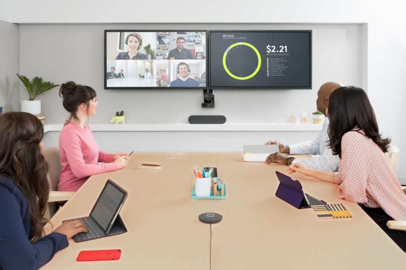Video Conference in Small Room
